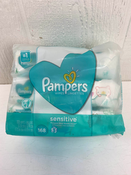 used Pampers Wipes