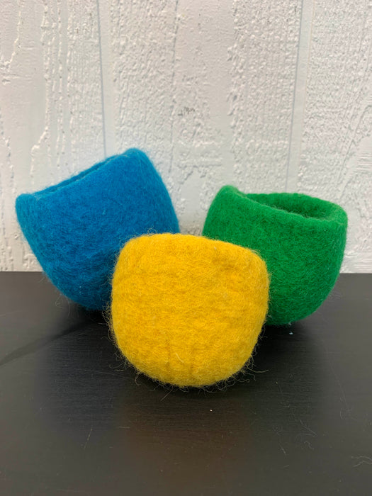 used Felt Nesting Bowls