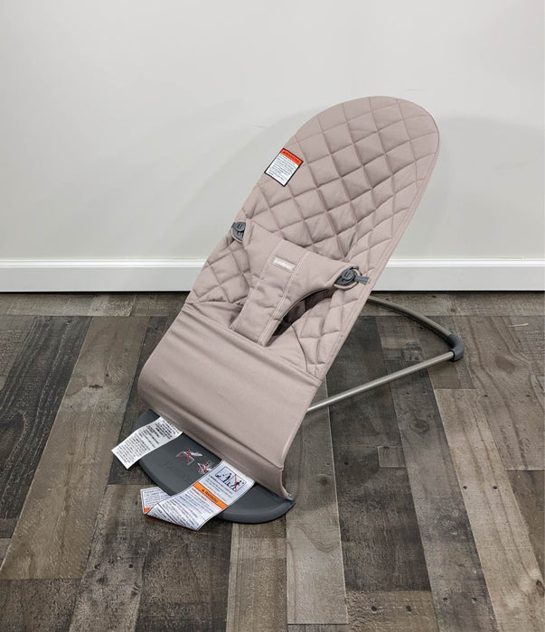 Shop BabyBjorn Bouncer Bliss, Sand Gray, Cotton, 2021 at Goodbuygears
