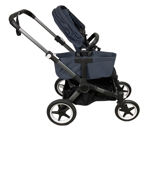 Shop Bugaboo Donkey 5 Stroller Mono, 2021, Stormy Blue, Graphite at Goodbuygears