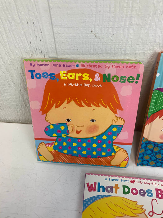 secondhand BUNDLE Board Books, Karen Katz