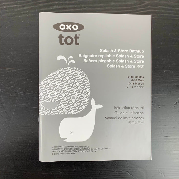 Shop OXO Tot Splash & Store Baby Bathtub at Goodbuygears
