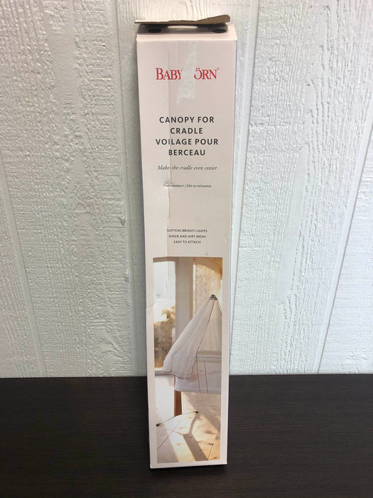 used BabyBjorn Canopy For Cradle