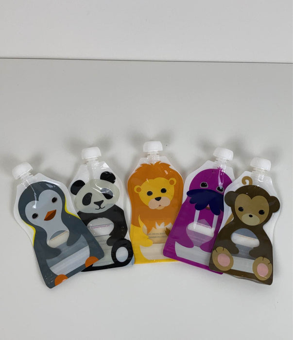 Shop Squooshi Reusable Food Pouches 5 oz-6 Count at Goodbuygears