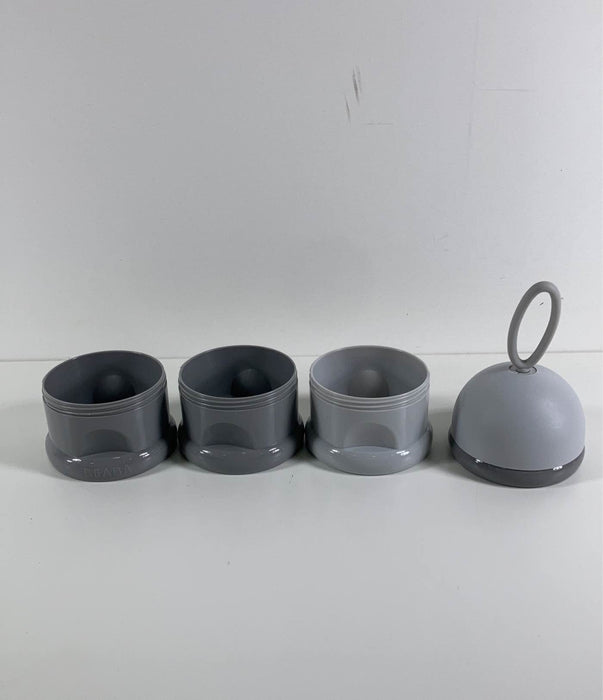 secondhand Beaba Stacked Formula Milk Containers