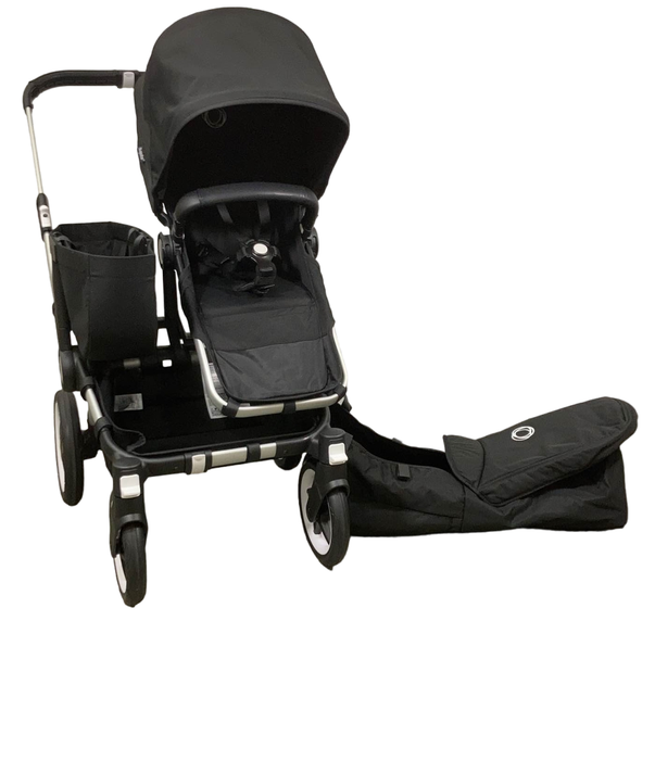 Shop Bugaboo Donkey 5 Stroller Mono, 2022, Midnight Black, Aluminum at Goodbuygears