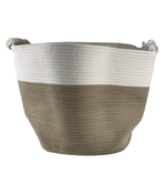 Shop Parker Baby Co. Rope Storage Basket, Round, Cream/Beige at Goodbuygears