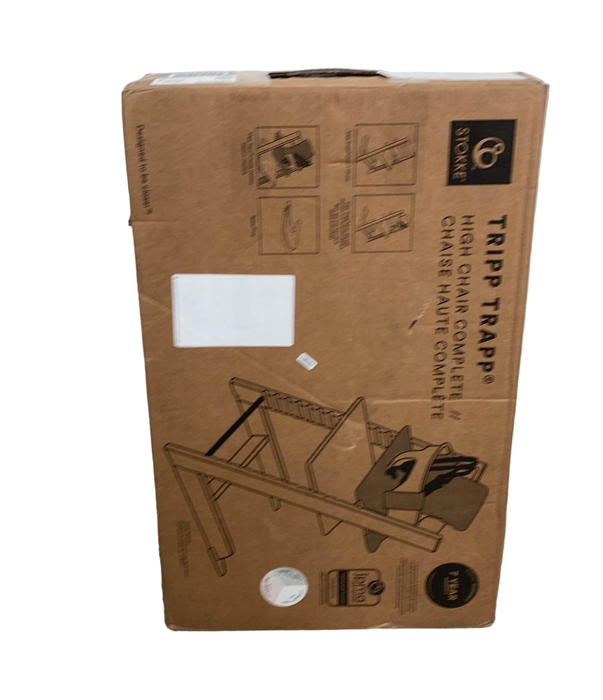 Shop Stokke Tripp Trapp Complete High Chair, White, Nordic Grey, 1 at Goodbuygears