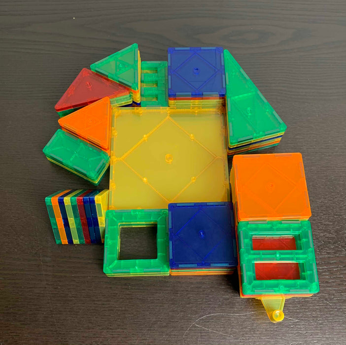 used Magnetic tile set