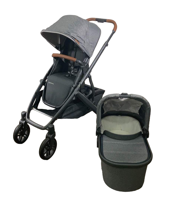 Shop UPPAbaby VISTA V2 Stroller, 2022, Greyson (Charcoal Melange) at Goodbuygears