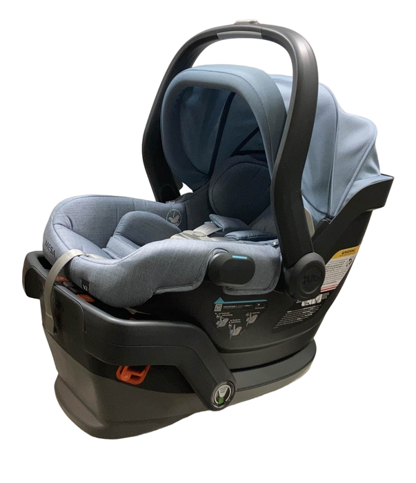 Shop UPPAbaby MESA V2 Infant Car Seat, Gregory (Blue Melange Merino Wool), 2023 at Goodbuygears