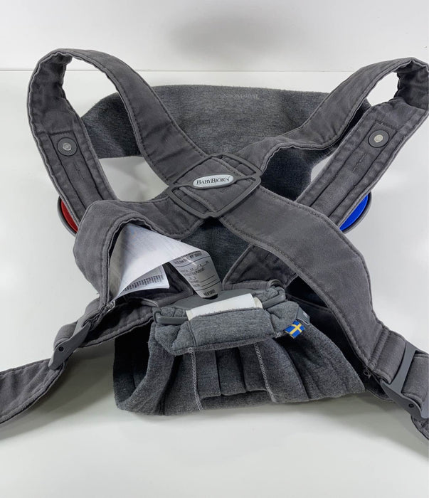 Shop BabyBjorn Baby Carrier Mini, Dark Gray 3D Jersey at Goodbuygears