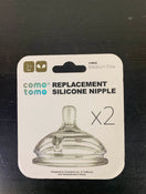 used Comotomo Replacement Nipple Set, Medium flow