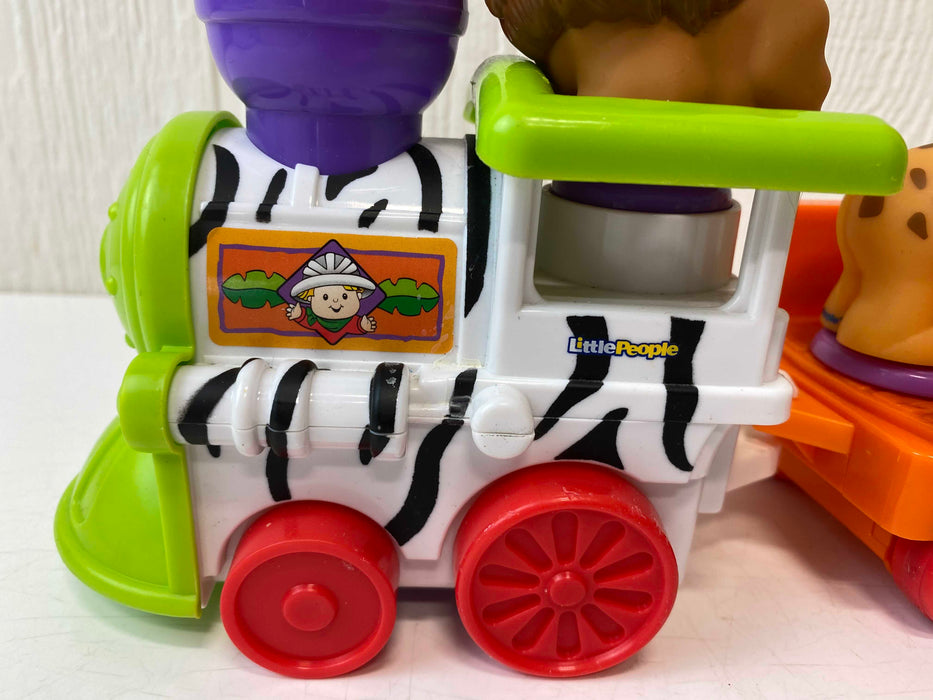 secondhand Fisher Price Little People Musical Zoo Train