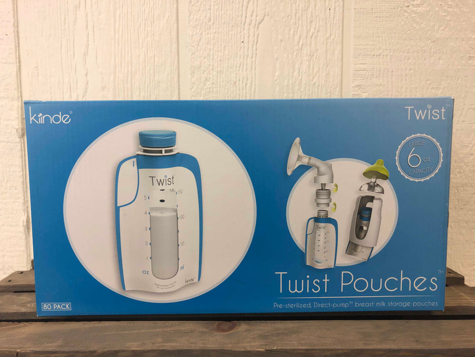 used Kiinde Twist Pouches