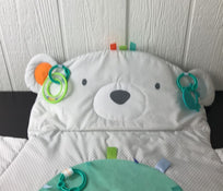 secondhand Bright Starts Tummy Time Prop & Play Mat, Bear