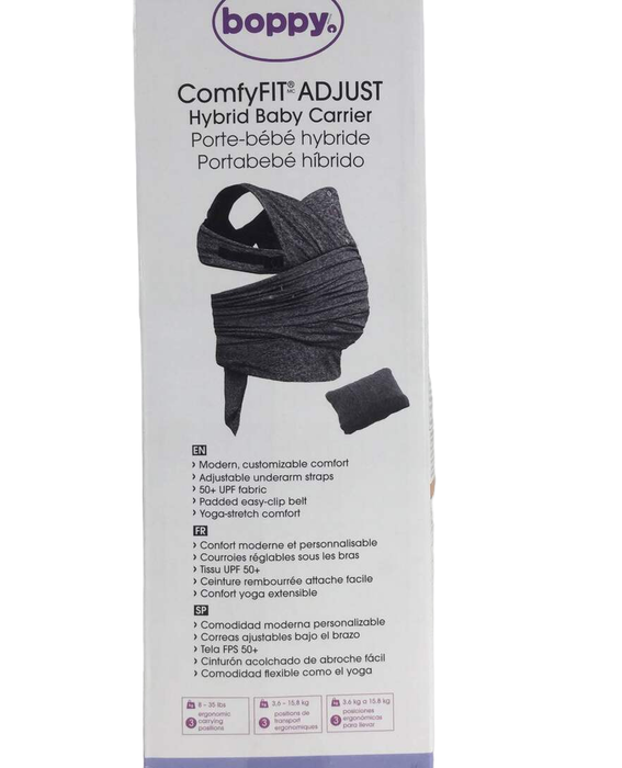 Shop Boppy ComfyFit Carrier, Heathered Grey at Goodbuygears