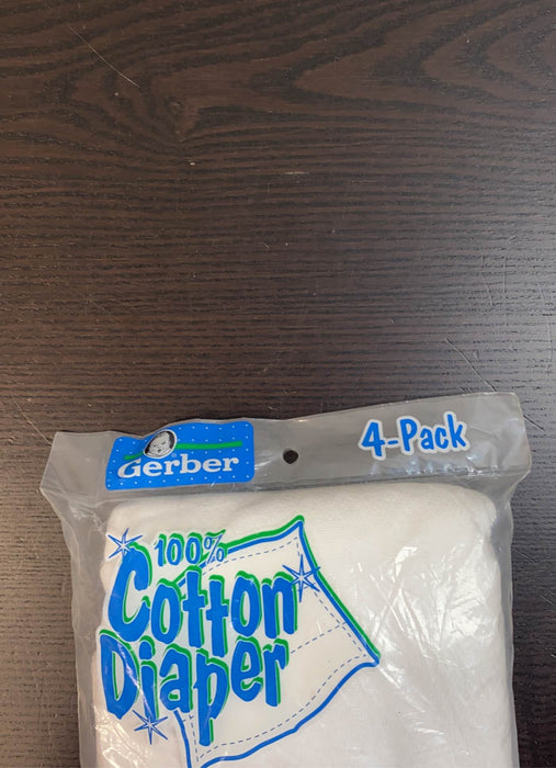Shop Gerber Prefolds Cloth Diapers, Regular Cotton, 20x14 inches at Goodbuygears