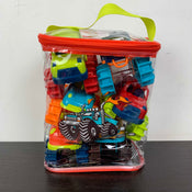 secondhand Battat Mini Monster trucks
