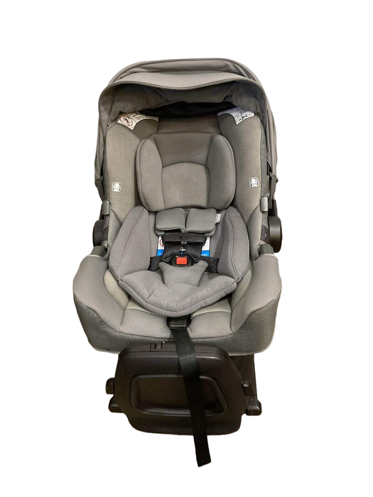 Shop Nuna PIPA rx Infant Car Seat with RELX Base, 2020, Granite at Goodbuygears