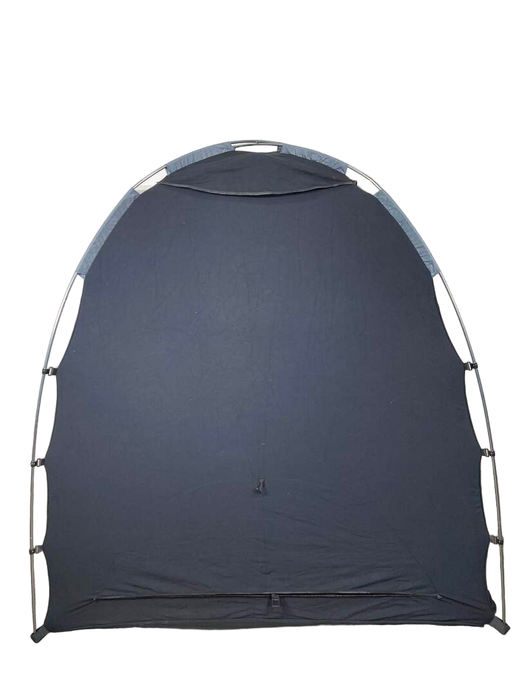Shop SlumberPod 3.0 Sleep Canopy with Fan, Black with Gray Accents at Goodbuygears