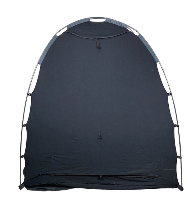 Shop SlumberPod 3.0 Sleep Canopy with Fan, Black with Gray Accents at Goodbuygears