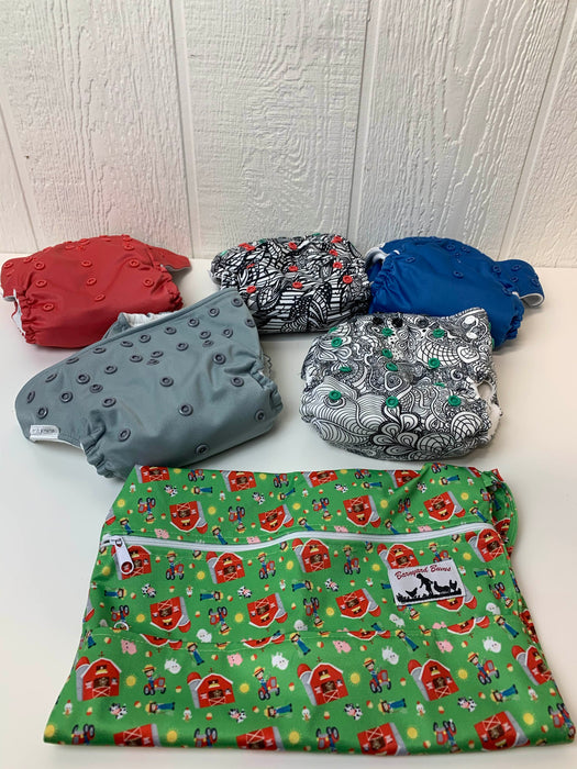 secondhand BUNDLE Cloth Diapers