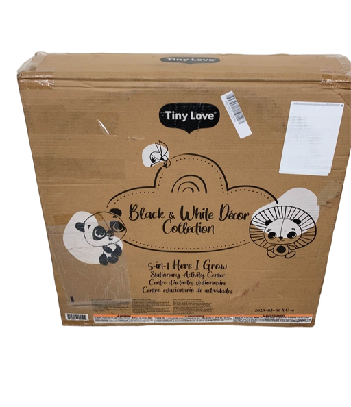 Shop Tiny Love 5-in-1 Stationary Activity Center, Black & White at Goodbuygears