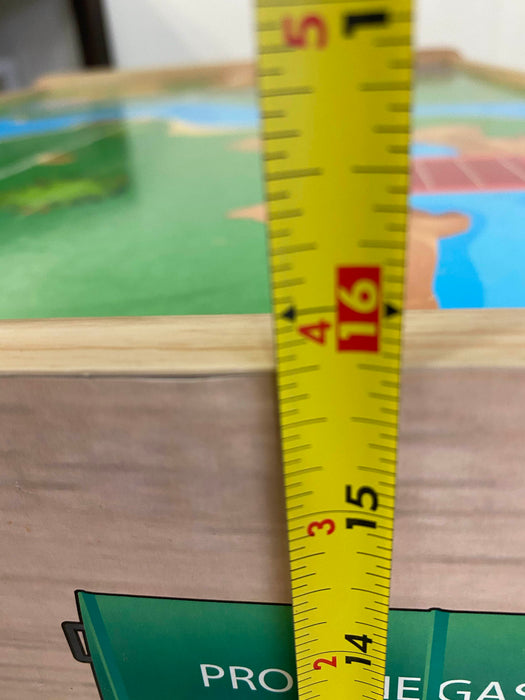 Wooden Train Table