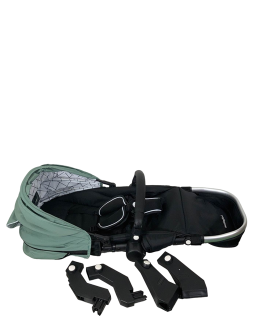 Shop Mockingbird 2nd Seat Kit 2.0, Sage, Windowpane, Silver with Black Leather at Goodbuygears