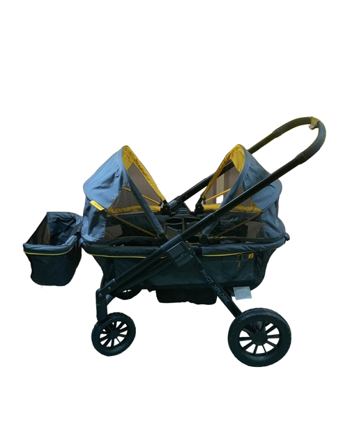 Shop Evenflo Pivot Xplore All-Terrain Double Stroller Wagon, 2022, Adventurer Gray at Goodbuygears