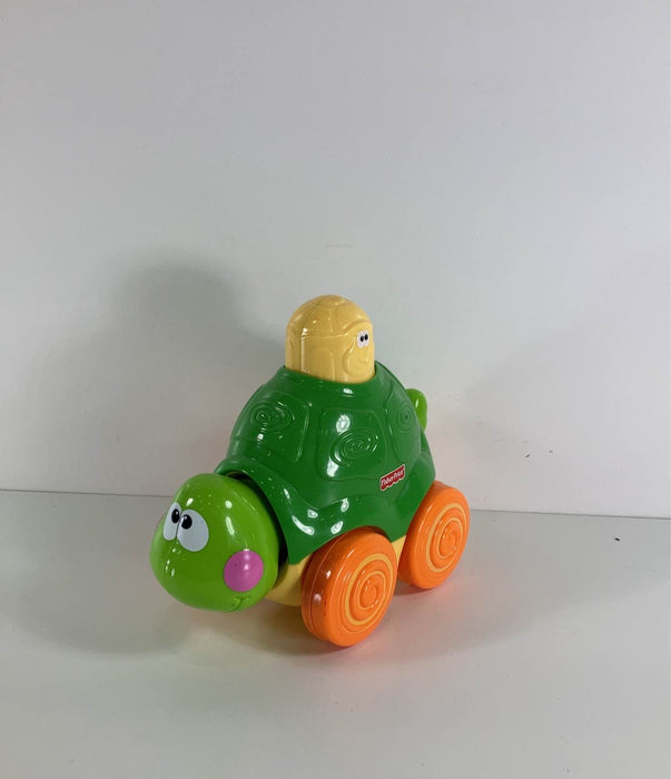 secondhand Fisher Price Go Baby Go Press & Crawl Turtle