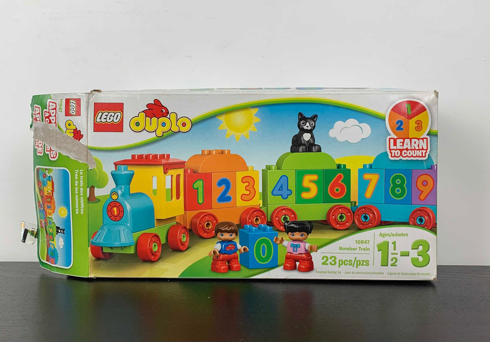 used Lego Duplo Learn To Count Train