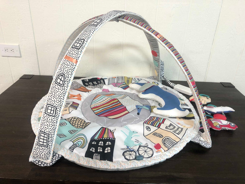 used Skip Hop Activity Gym/ Playmat, Vibrant Village 