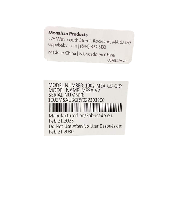 Shop UPPAbaby MESA V2 Infant Car Seat, 2023, Greyson (Melange Merino Wool) at Goodbuygears