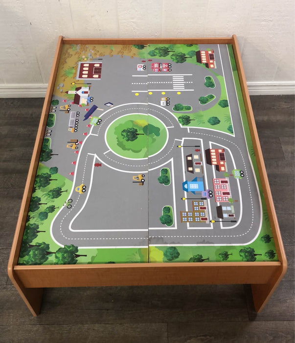 Shop Wooden Train Table at Goodbuygears