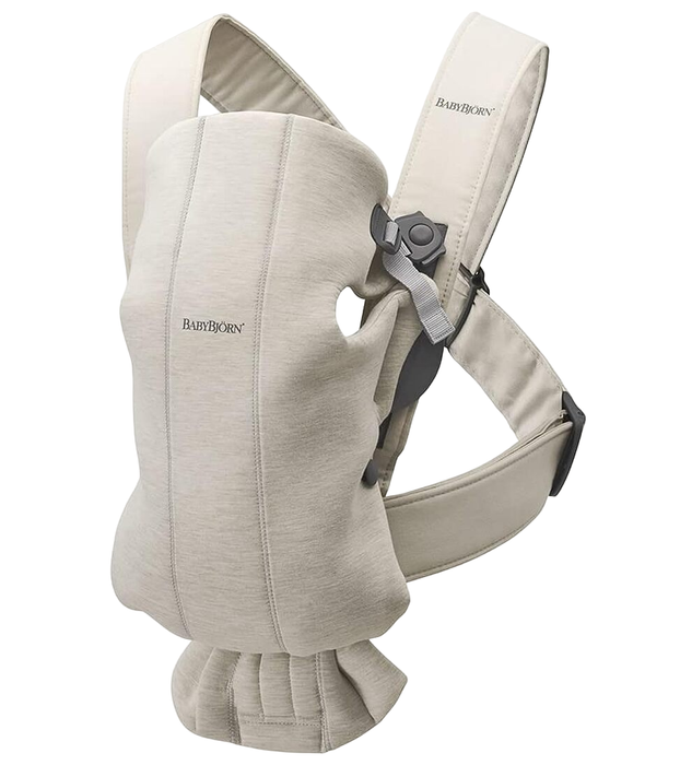 Shop BabyBjorn Baby Carrier Mini, Light Beige 3D Jersey at Goodbuygears