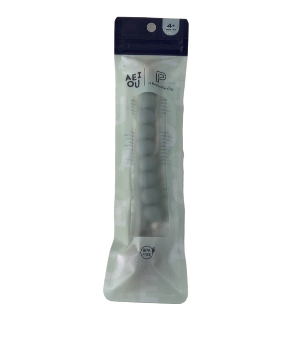 Shop AEIOU Silicone Pacifier Clip, Sage at Goodbuygears