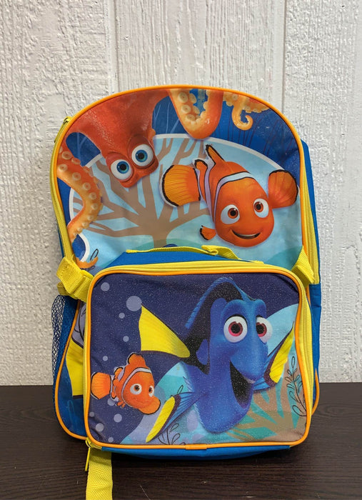 used Disney Finding Dory Backpack With Lunch Kit