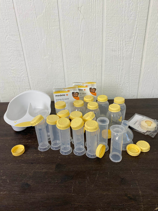 used BUNDLE Medela Accessories