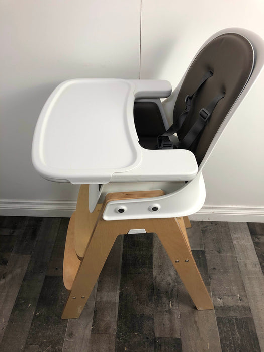secondhand OXO Tot Sprout High Chair, Taupe/Birch