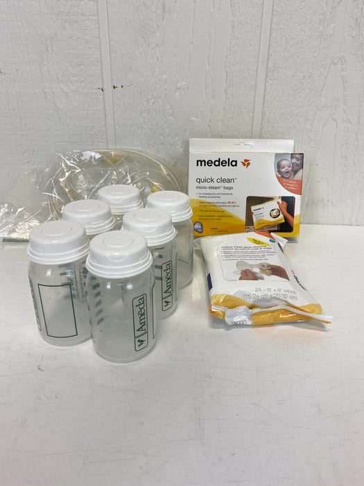 used BUNDLE Medela Accessories