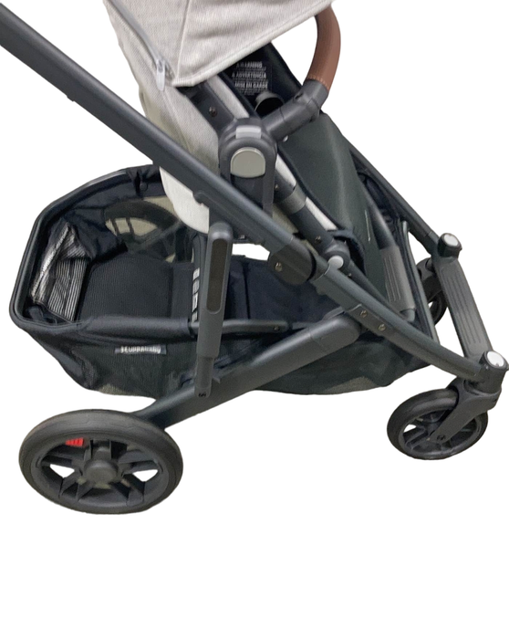 Shop UPPAbaby CRUZ V2 Stroller, 2022, Anthony (White & Grey Chenille) at Goodbuygears