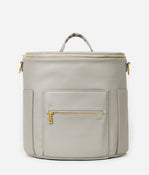 used Fawn Design The Original Diaper Bag, Gray