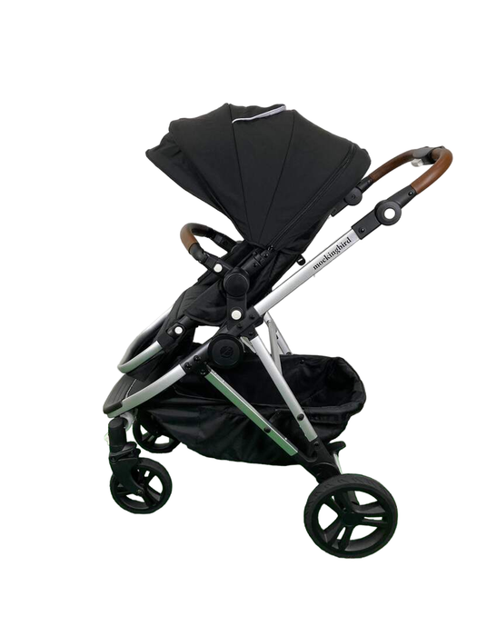 Shop Mockingbird Single 2.0 Stroller, 2023, Silver with Penny Leather, Watercolor Drops, Black at Goodbuygears