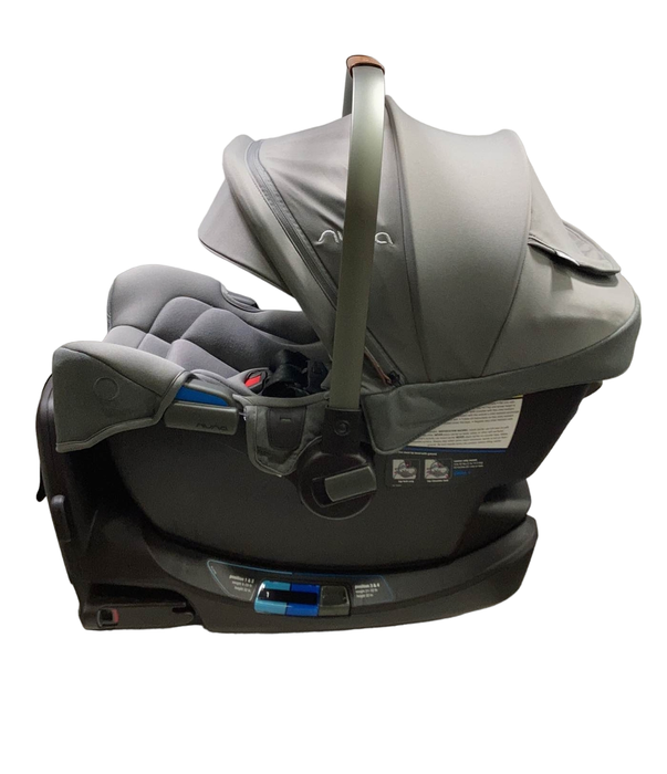 Shop Nuna PIPA rx Infant Car Seat with RELX Base, 2022, Granite at Goodbuygears