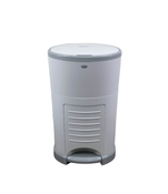 used Diaper Dekor Classic Diaper Pail, White
