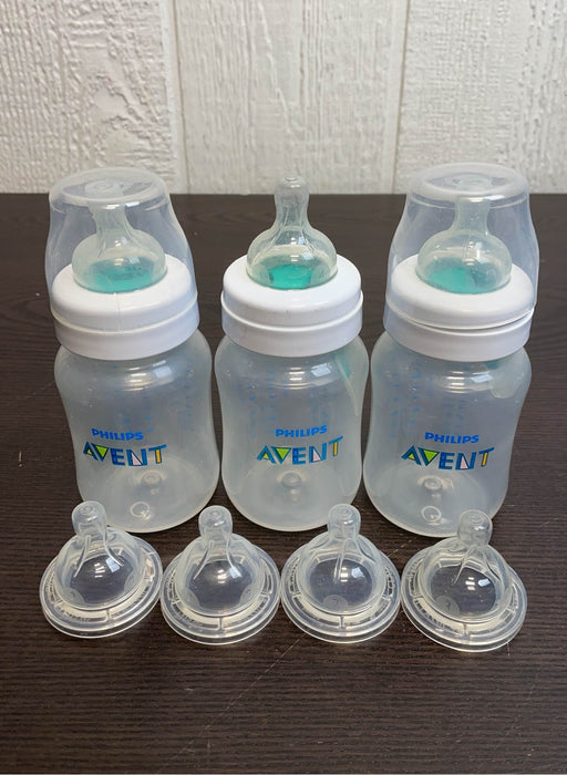 used BUNDLE Philips Avent Bottles