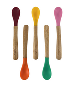 Shop Avanchy Bamboo Baby Spoons 5-Pack, Pink Edition, Infant at Goodbuygears