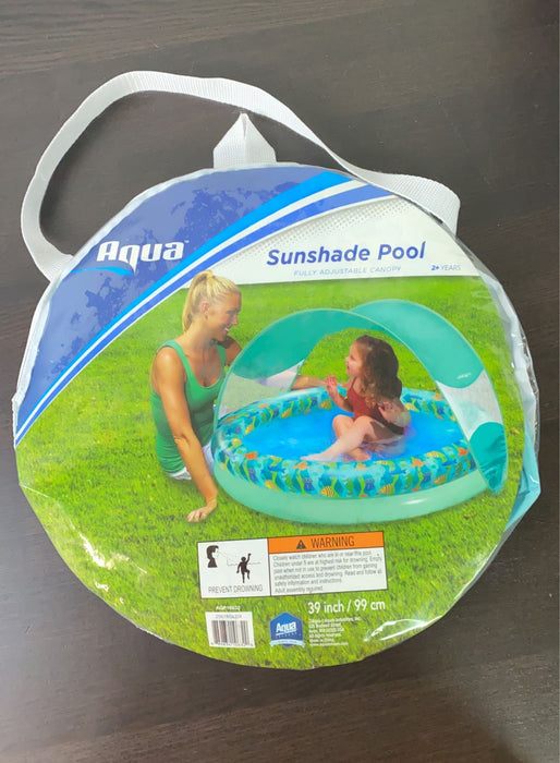 used Aqua Leisure Sunshade Baby Float